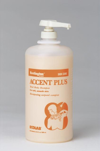Shampoo and Body Wash Accent Plus Total Body 18.25 oz. Pump Bottle Fresh Scent 6048562 Case/12
