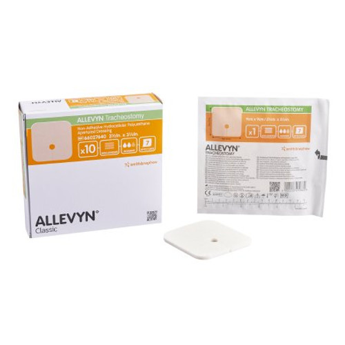 Split Sponge Allevyn Foam 3-1/2 X 3-1/2 Inch Sterile 66027640 Split Sponge Allevyn Foam 3-1/2 X 3-1/2 Inch Sterile 66027640