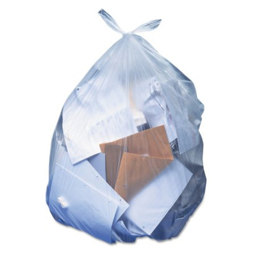 Trash Bag Heritage 60 gal. Clear LLDPE 1.1 Mil. 38 X 58 Inch Star Seal Bottom Flat Pack HERH7658SC Case/100