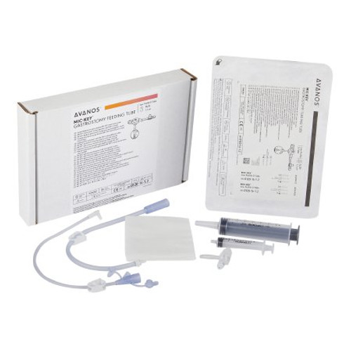 Gastrostomy Feeding Tube Kit MIC-Key 14 Fr. 1.2 cm Tube Silicone Sterile 0120-14-1.2 Each/1