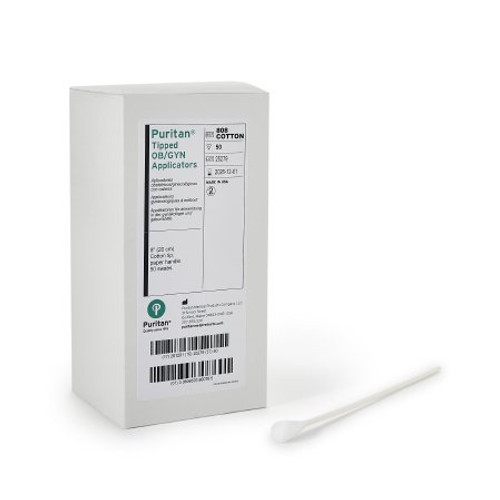 OB/GYN Swab Puritan 8 Inch Length NonSterile 808 COTTON