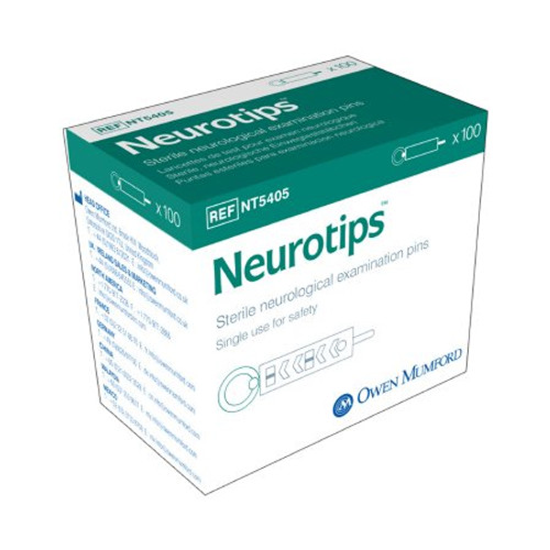 Neurological Examination Pins Neurotips Sterile Disposable NT 5405 Box/100