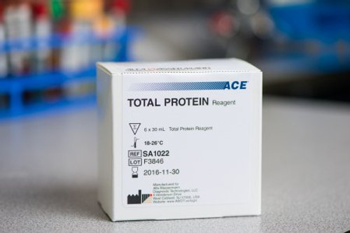 Reagent ACE General Chemistry Total Protein 900 Tests 6 X 30 mL SA1022 Kit/1