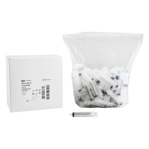 General Purpose Syringe Monoject 12 mL Bulk Pack Luer Slip Tip Without Safety 8881112059