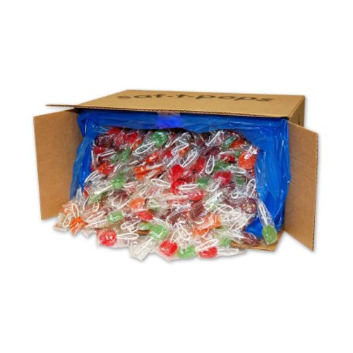 Lollipop Saf-T-Pops Assorted Flavors 100 per Box 00077