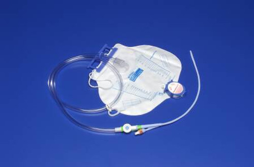 Indwelling Catheter Tray Dover Foley 16 Fr. 5 cc Balloon Silicone 8949-