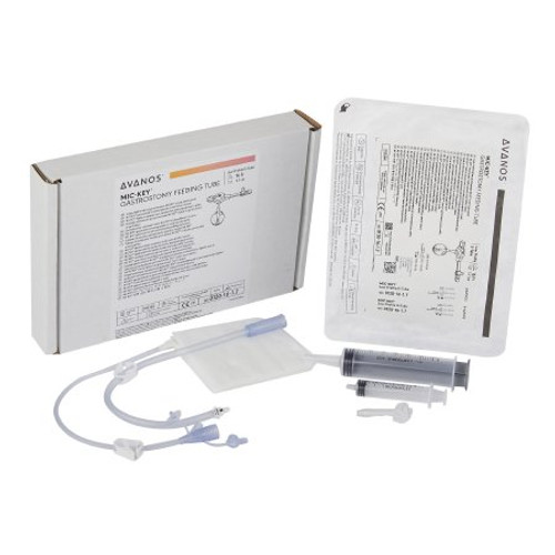 Gastrostomy Feeding Tube Kit MIC-Key 16 Fr. 1.7 cm Tube Silicone Sterile 0120-16-1.7 Each/1