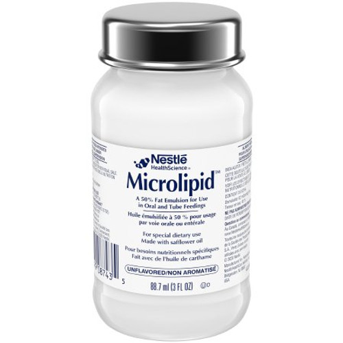 Oral Supplement Microlipid Unflavored Ready to Use 3 oz. Bottle 00041679087022