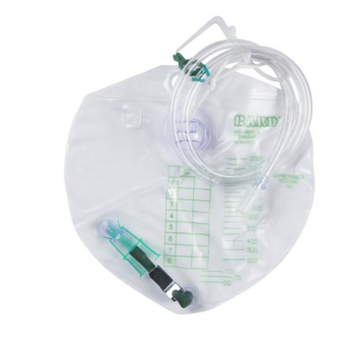 Urinary Drain Bag Bard Anti-Reflux Valve Sterile 2000 mL Vinyl 154102