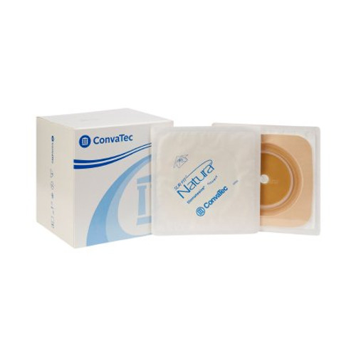 Ostomy Barrier Sur-Fit Natura Trim to Fit Standard Wear Stomahesive Tape 70 mm Flange Sur-Fit Natura System Hydrocolloid 1-7/8 to 2-1/2 Inch Opening 5 X 5 Inch 125266
