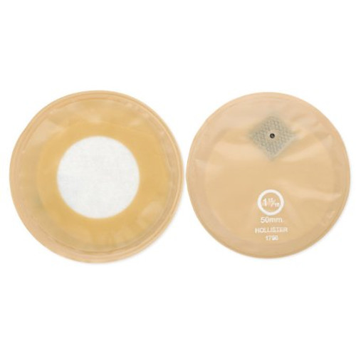Filtered Stoma Cap Contour I Beige Odor-Barrier Pouch with SoftFlex Barrier Opening 1-15/16 Inch Cap Size 4 Inch 1796 Box/30