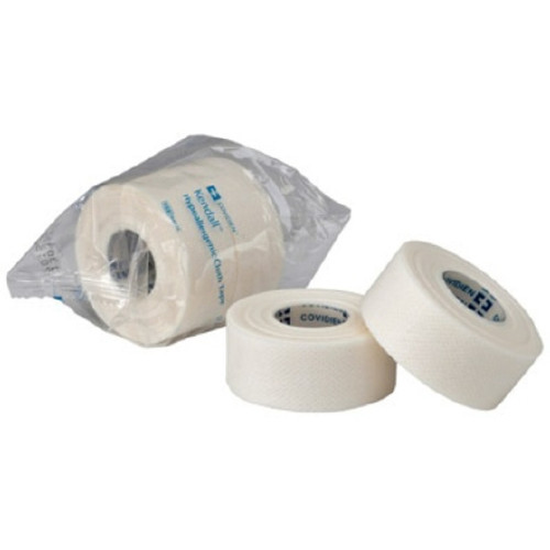 Medical Tape Kendall Hypoallergenic Porous Cloth 6 Inch X 10 Yard White NonSterile 9416C