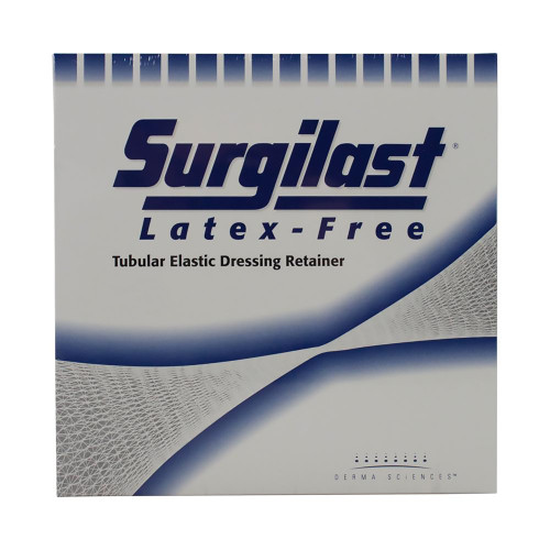 Elastic Net Retainer Dressing Surgilast Tubular Elastic 25 Yard Size 4 White Large Arm / Hand / Foot NonSterile GLLF2504 Each/1