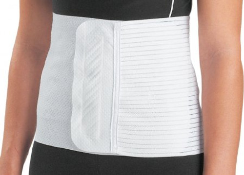 Abdominal Binder Procare Small / Medium Hook and Loop Closure 20 to 42 Inch Waist Circumference 12 Inch Adult 79-89384 Each/1