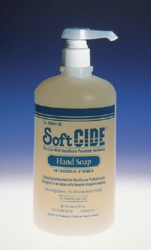 Antimicrobial Soap SoftCIDE Liquid 16 oz. Pump Bottle Unscented 21016-06-001