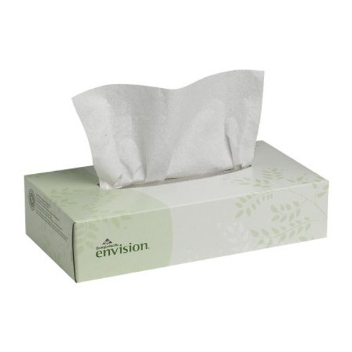 Envision Facial Tissue White 8 X 8-3/10 Inch 100 Count 47410