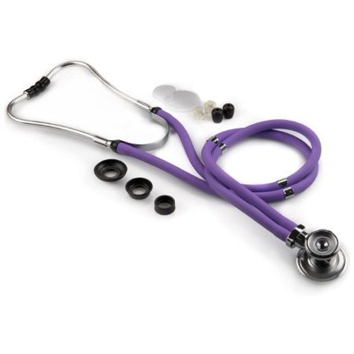 Sprague Stethoscope McKesson LUMEON Lavender 2-Tube 22 Inch Tube Double-Sided Chestpiece 01-641LVGM Each/1