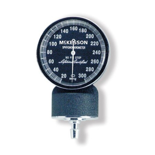 Blood Pressure Gauge McKesson Brand For use with Deluxe Aneroid Sphygmomanometers 01-720 Series 01-802GM Each/1