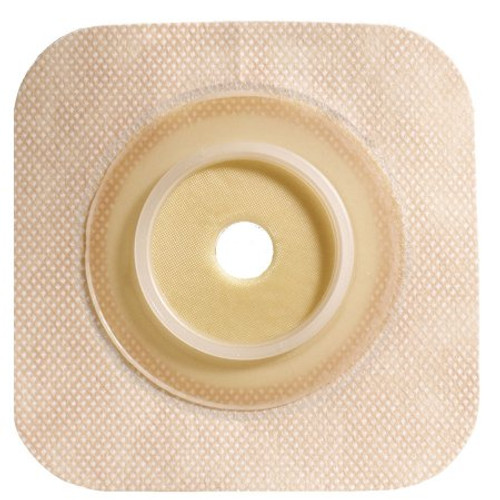 Ostomy Barrier Sur-Fit Natura Trim to Fit Standard Wear Stomahesive Without Tape 100 mm Flange Sur-Fit Natura System Hydrocolloid 2-5/8 to 3-1/2 Inch Opening 6 X 6 Inch 401906