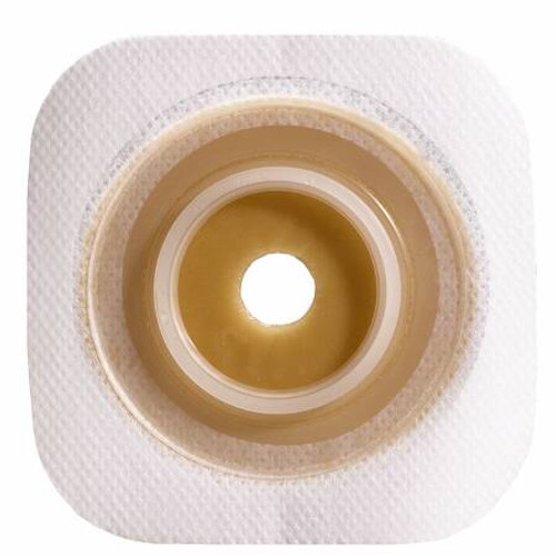 Pediatric Ostomy Barrier Little Ones Sur-Fit Natura Trim to Fit Standard Wear Stomahesive White Tape 32 mm Flange Sur-Fit Natura System Hydrocolloid 1/2 to 3/4 Inch Opening 3 X 3 Inch 401925