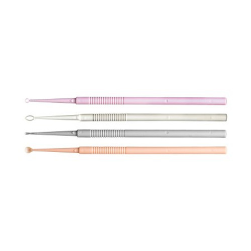 Ear Curette Miltex Single-ended Handle Straight Fenestrated Oval Tip 19-321