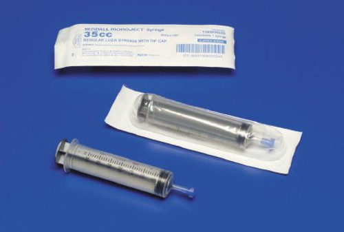 General Purpose Syringe Monoject 35 mL Blister Pack Luer Lock Tip Without Safety 1183500777