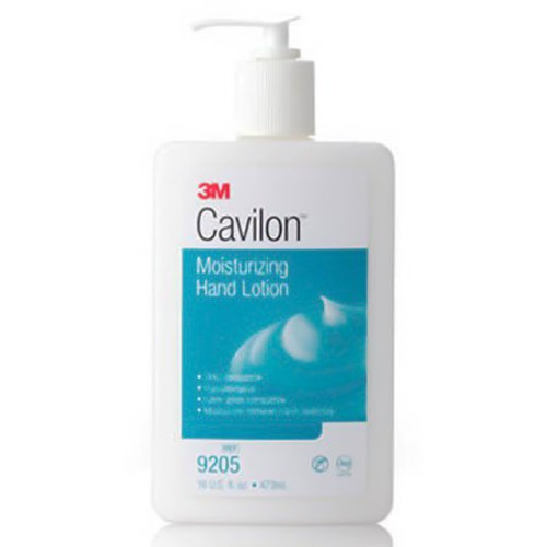 Hand Moisturizer 3M Cavilon 16 oz. Pump Bottle Unscented Lotion CHG Compatible 9205