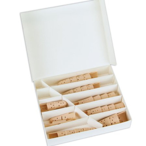 Finger Splint Kit Plastalume Stax 30 Assorted Sizes Without Fastening Left or Right Hand Beige 10020 Each/1