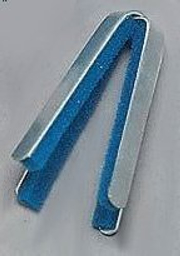 Finger Splint Plastalume Adult Large Bendable Prong Fastening Finger Blue / Silver 10521 Pack/12