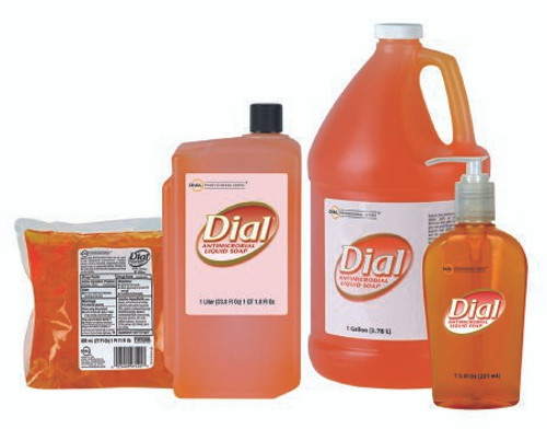 Antimicrobial Soap Dial Professional Liquid 7.5 oz. Pump Bottle Floral Scent DIA84014CT