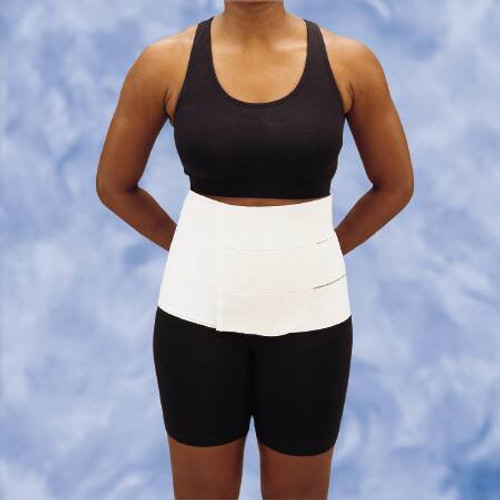 Abdominal Binder DeRoyal Medium / Large Hook and Loop Closure 46 to 62 Inch Waist Circumference 9 Inch Width Adult 13662067 Each/1