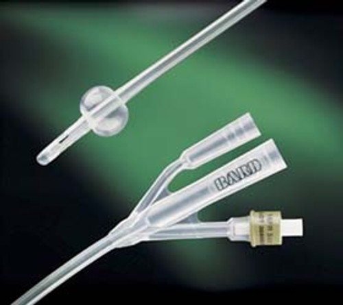 Foley Catheter Lubri-Sil 3-Way Standard Tip 5 cc Balloon 20 Fr. Hydrogel Coated Silicone 70520L