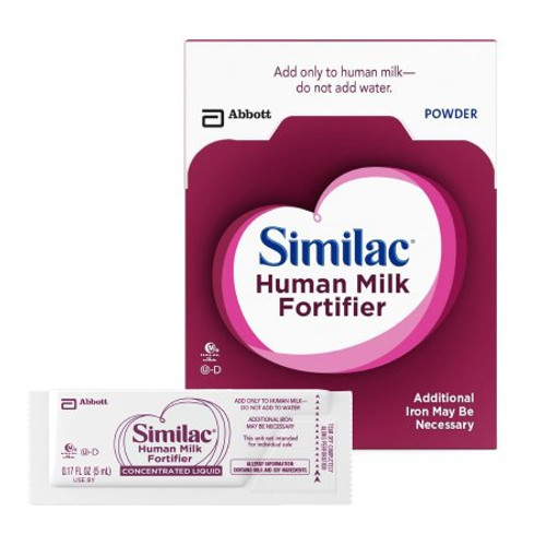 Infant Formula Similac Human Milk Fortifier 0.90 Gram Individual Packet Powder 54598