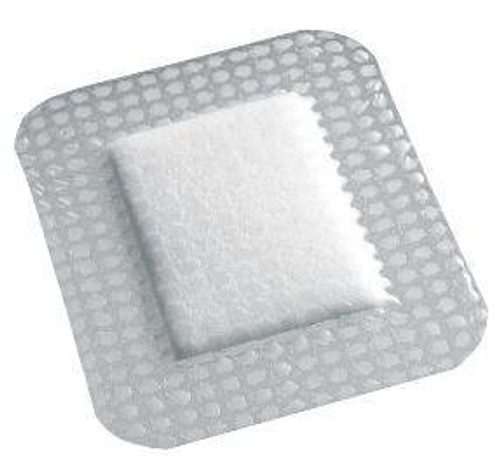 Transparent Film Dressing with Pad OpSite Post Op Rectangle 4 X 8 Inch 3 Tab Delivery Without Label Sterile 66000713