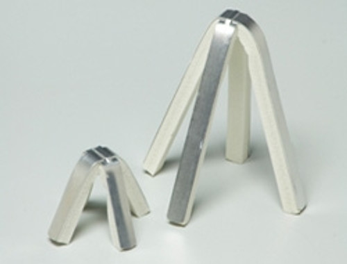 Finger Protector Splint AlumaFoam Adult Medium Foldable Tabs Finger Silver / White 67330000 Pack/6