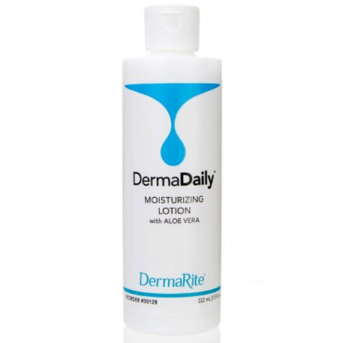 Hand and Body Moisturizer DermaDaily 7.5 oz. Bottle Scented Lotion 00128