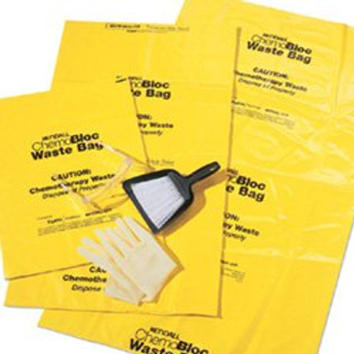 Chemo Soft Waste Bag ChemoPlus 15 gal. Yellow Bag DP5042B Case/100