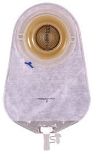 Urostomy Pouch Assura One-Piece System 9-1/2 Inch Length 3/8 to 2-1/4 Inch Stoma Drainable Flat Trim To Fit 12472 Box/10