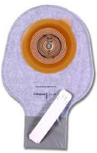 Colostomy Pouch Assura One-Piece System 8-1/2 Inch Length 1/2 to 1-1/2 Inch Stoma Drainable Flat Trim To Fit 2115 Box/10
