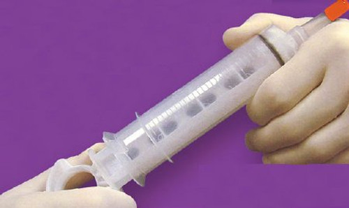 Oral Medication Syringe Pillcrusher 60 mL Pouch Catheter Tip Without Safety 3305