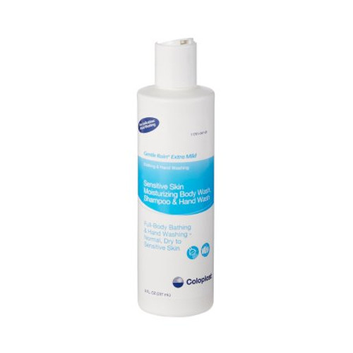 Shampoo and Body Wash Gentle Rain 8 oz. Flip Top Bottle Scented 7235