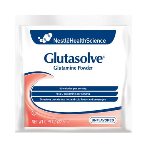 Glutamine Supplement / Tube Feeding Formula Glutasolve Unflavored 22.5 Gram Individual Packet Powder 10043900283309