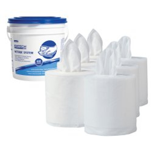 Task Wipe Kimtech Prep Wettask White NonSterile Spulace 12 X 12-1/2 Inch Disposable 06211 Case/6