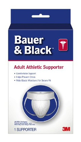 Athletic Supporter Bauer Black Medium White 202549