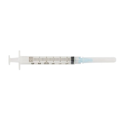 Syringe with Hypodermic Needle PrecisionGlide 3 mL 25 Gauge 5/8 Inch Detachable Needle Without Safety 309570