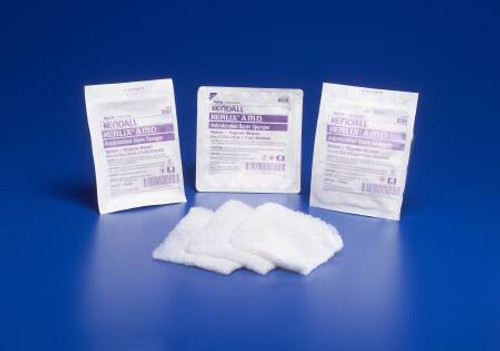 Antimicrobial Gauze Sponge Kerlix AMD Gauze / PHMB 12-Ply 6 X 6-3/4 Inch Rectangle Sterile 6665