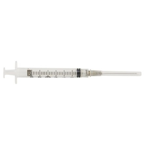 Syringe with Hypodermic Needle PrecisionGlide 3 mL 22 Gauge 1-1/2 Inch Detachable Needle Without Safety 309574