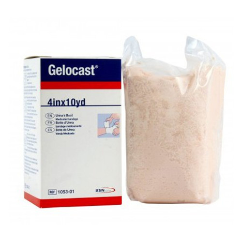 Unna Boot Gelocast 4 Inch X 10 Yard Cotton Calamine NonSterile 01053