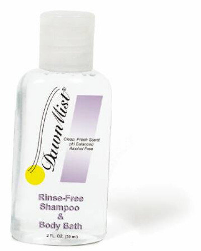 Rinse-Free Shampoo and Body Wash DawnMist 2 oz. Flip Top Bottle Scented NRB4463