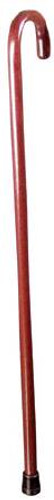 Round Handle Cane Lumex Wood 36 Inch Height Walnut 5182A